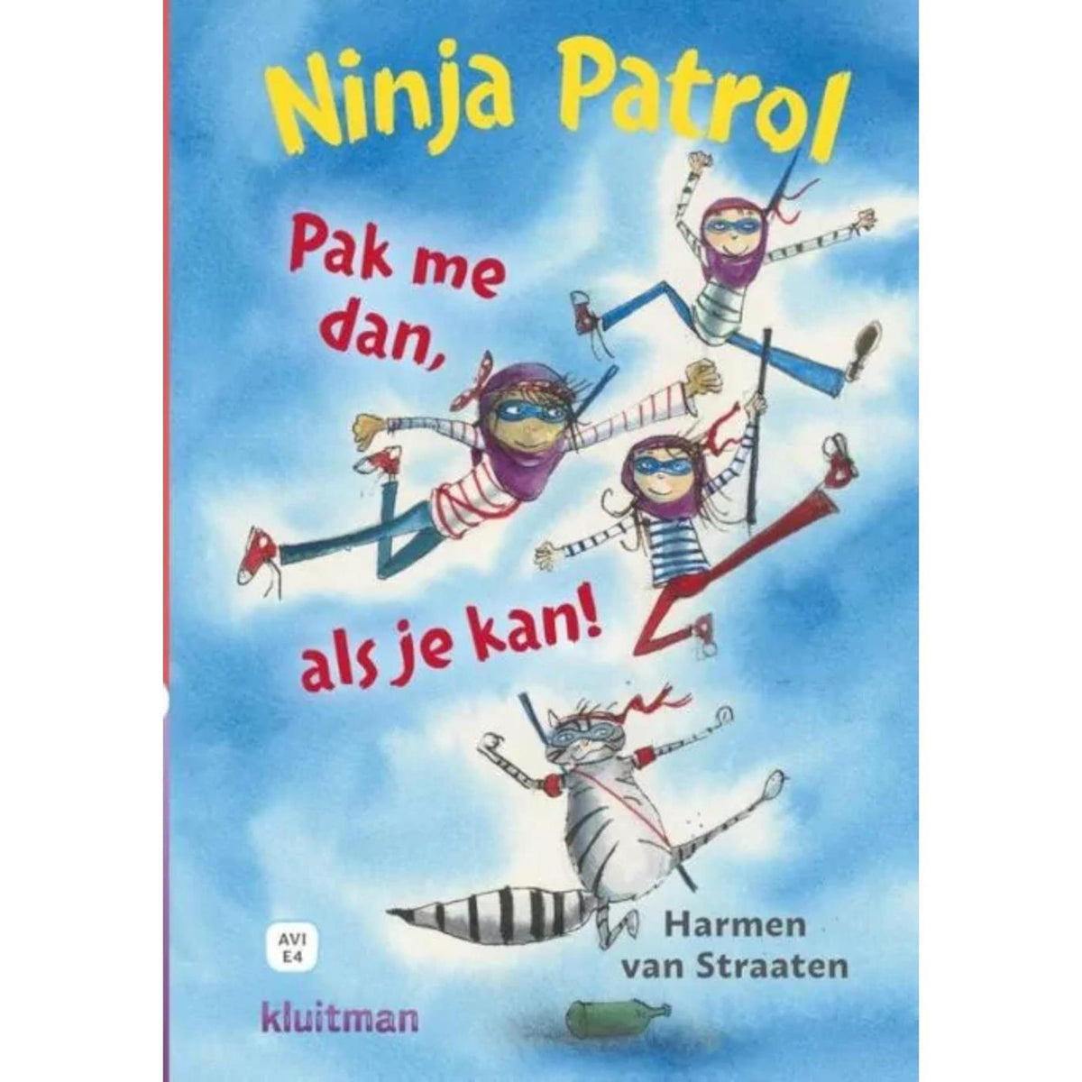 ¡El editor Kluitman Ninja Patrol Atrápame si puedes! AVI-E4