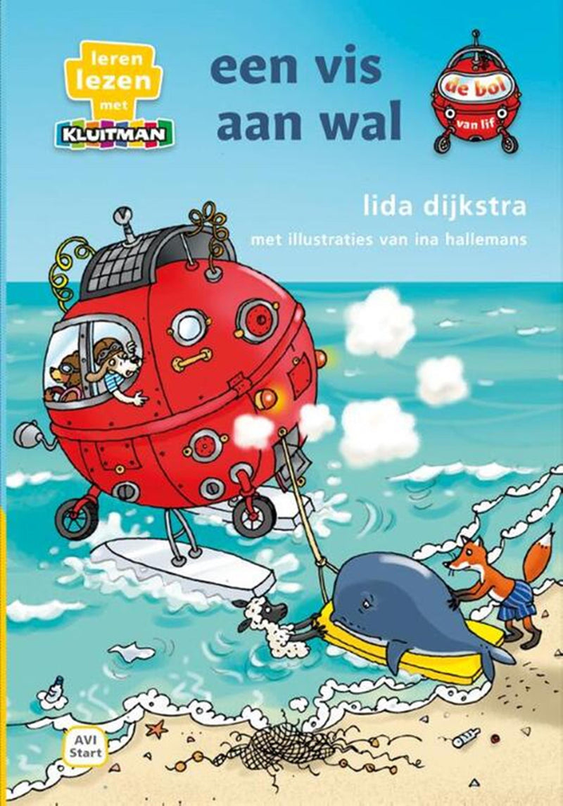 L'editore Kluitman de Bol Van Lif, un pesce a terra avri
