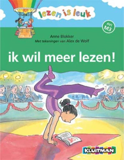 Reading Kluitman reading is fun I want to read more! AVI-M3