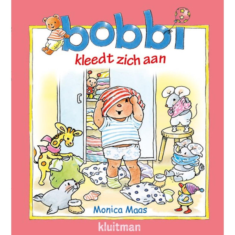 Uitgeverij kluitman bobbi kleedt zich aan
