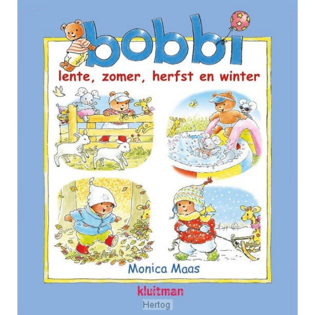 Uitgeverij Kluitman Boek Bobbi Lente, Zomer, Herfst, Winter