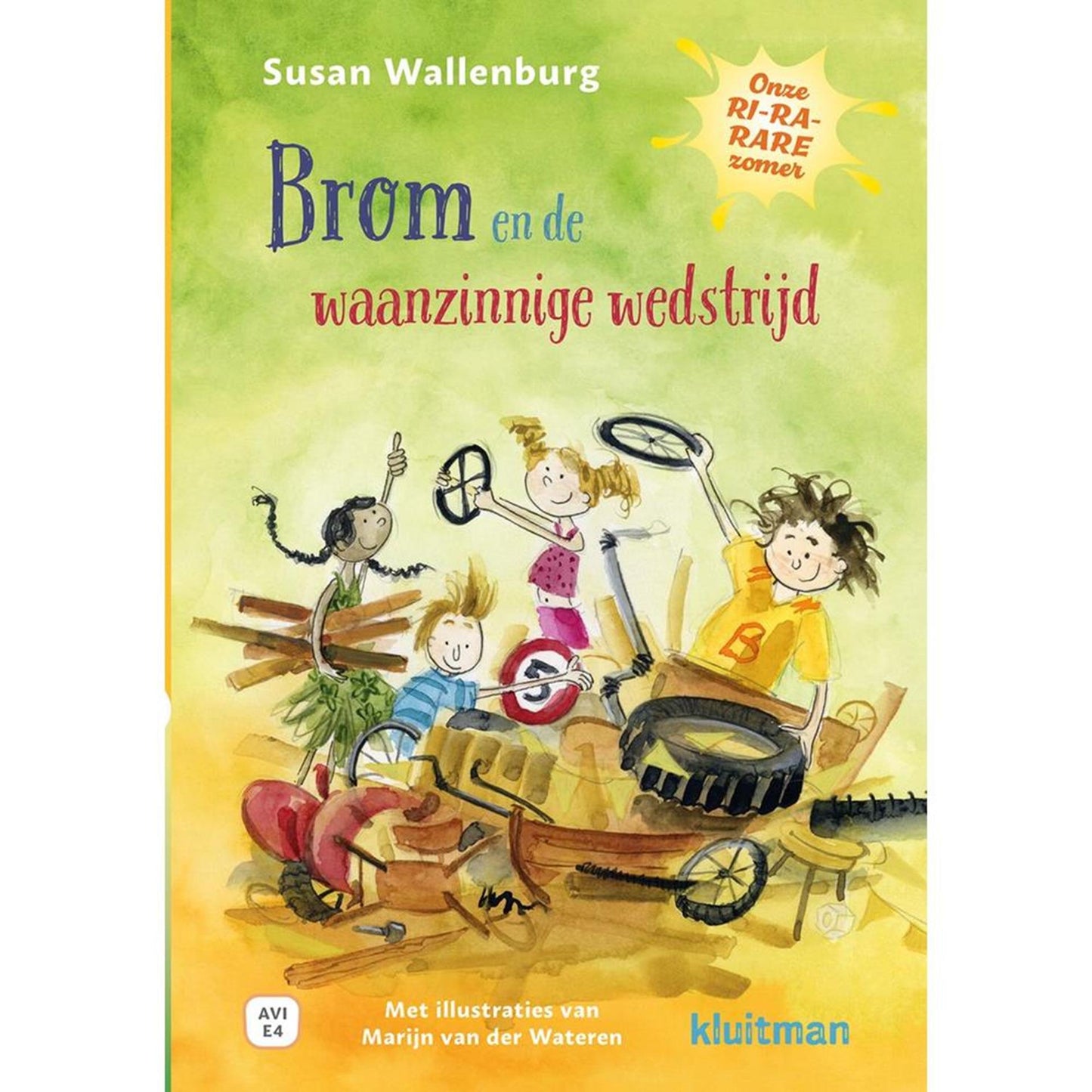 Kluitman brom en de waanzinnige wedstrijd