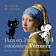Pim y Pom descubren el libro de inversiones de Vermeer.