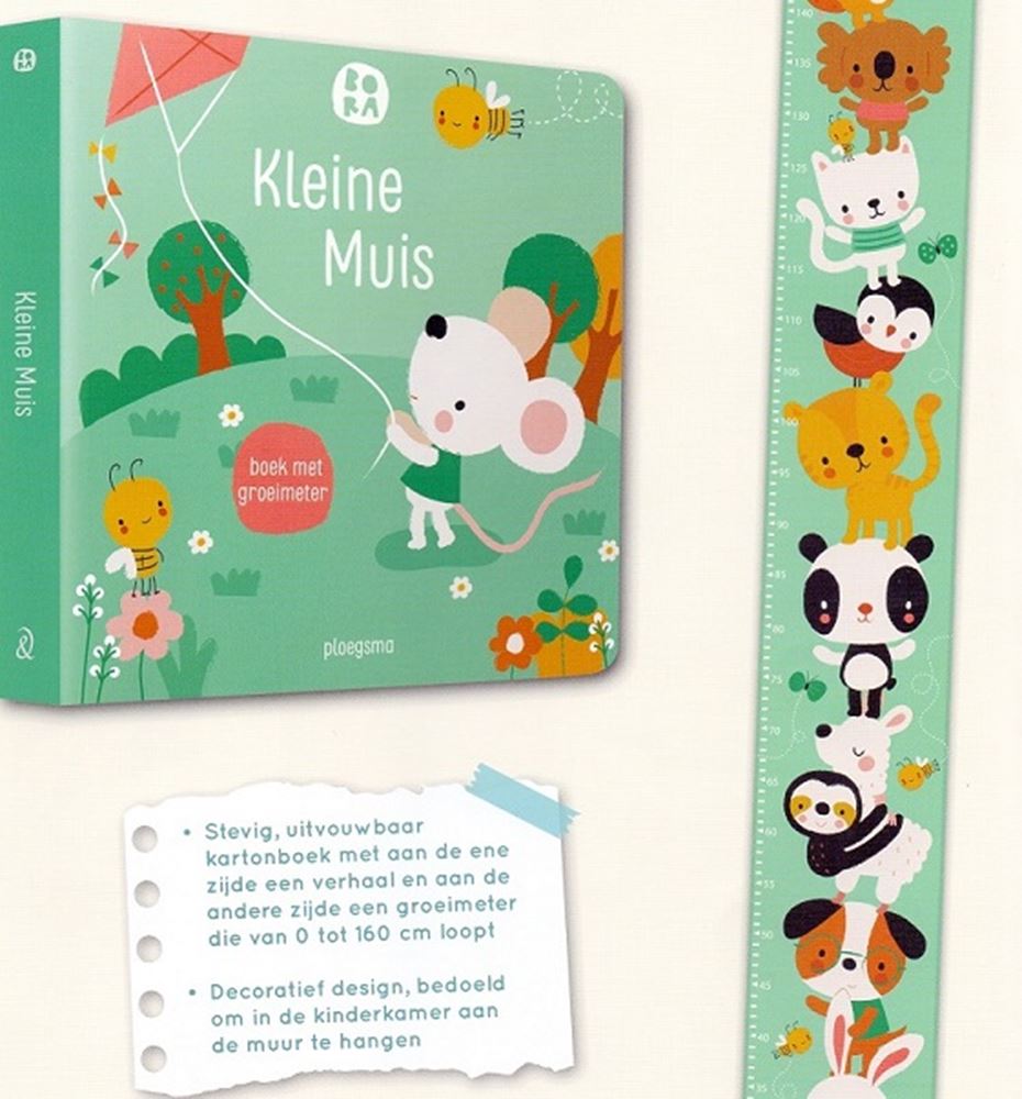 Especiales de libros Nederland bv Kleine Muis Kartonboek con crecimiento
