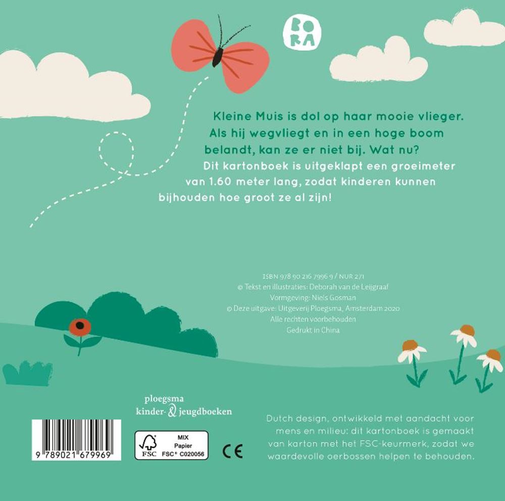 Especiales de libros Nederland bv Kleine Muis Kartonboek con crecimiento