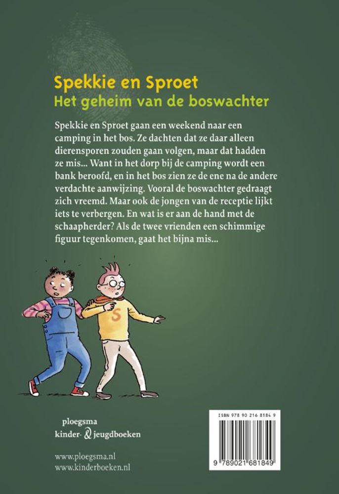 Spekkie en sproet, het geheim van de bos