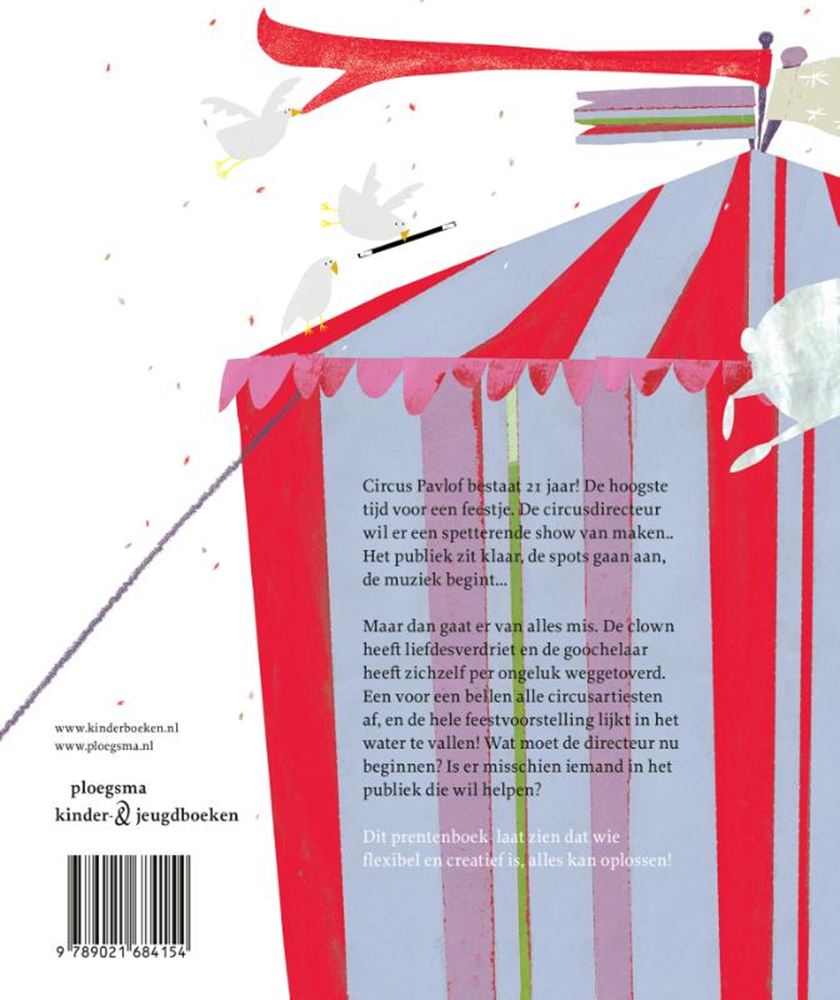 Circus pavlof. prentenboek. 4+
