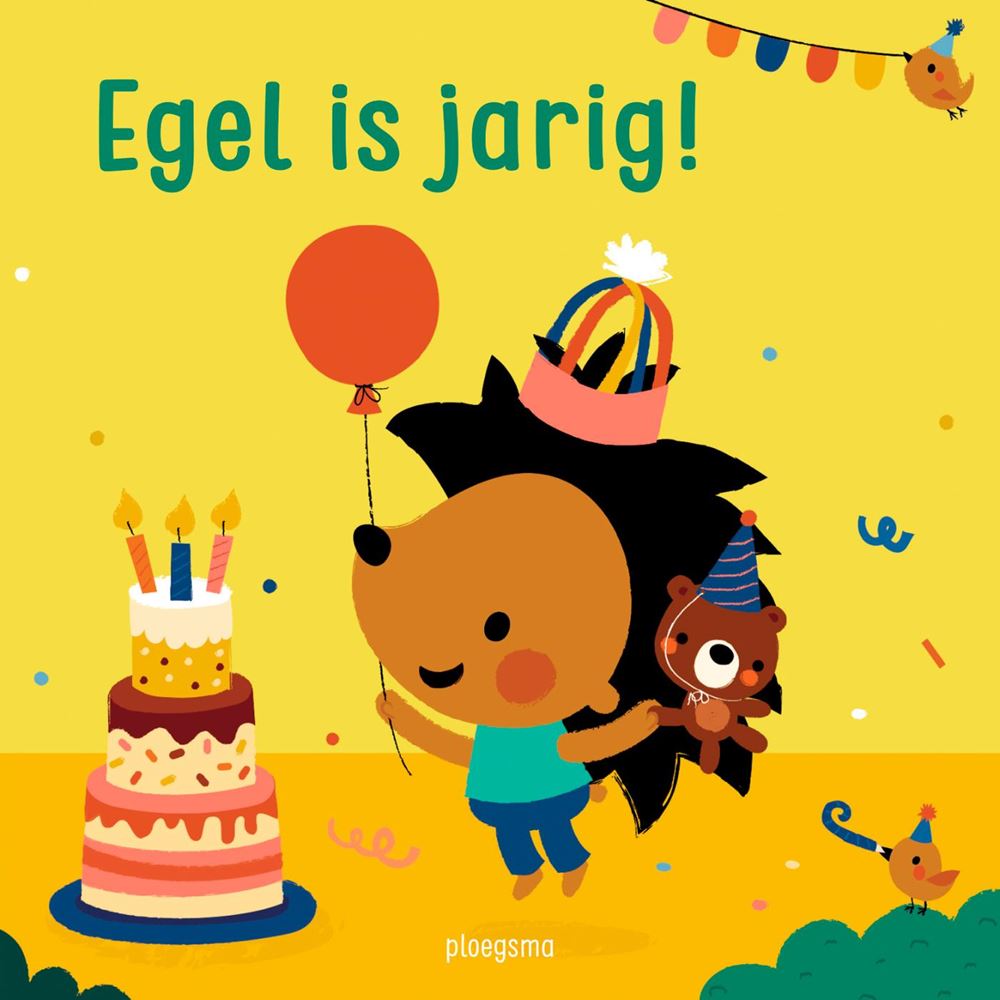 Hedgehog's birthday. board book. 2+