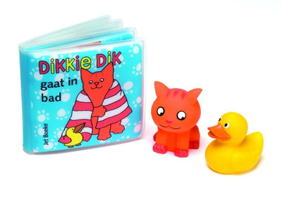 Gottmer uitgevers groep dikkie dik gaat en bad + badfiguurtjes