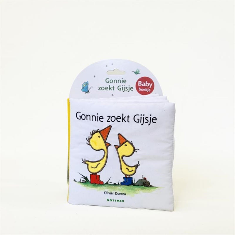Gonnie cerca Gijsje, un libro in stoffa. 1+