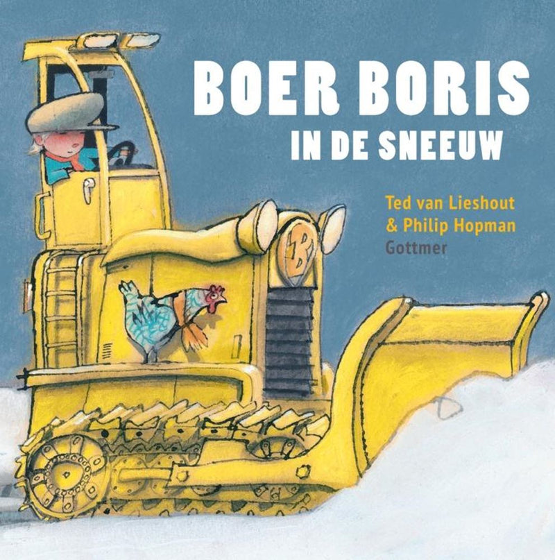 La editorial Gottmer agrupa al granjero boris en la nieve
