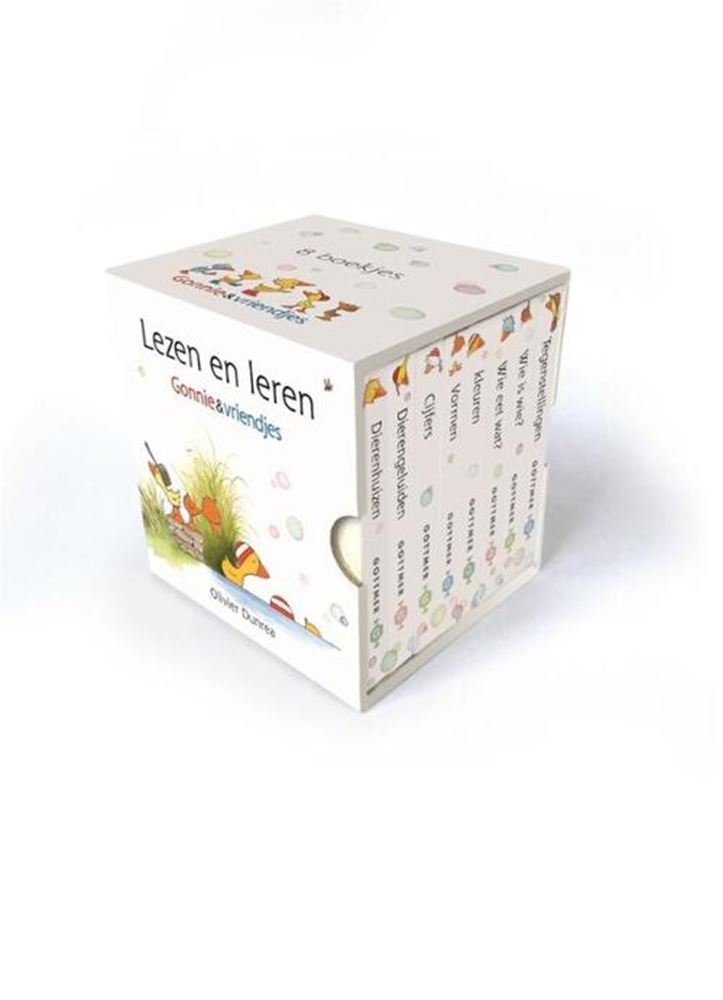 Quaderni per la lettura e l'apprendimento della libreria centrale Gonnie Friends, 8 pz.
