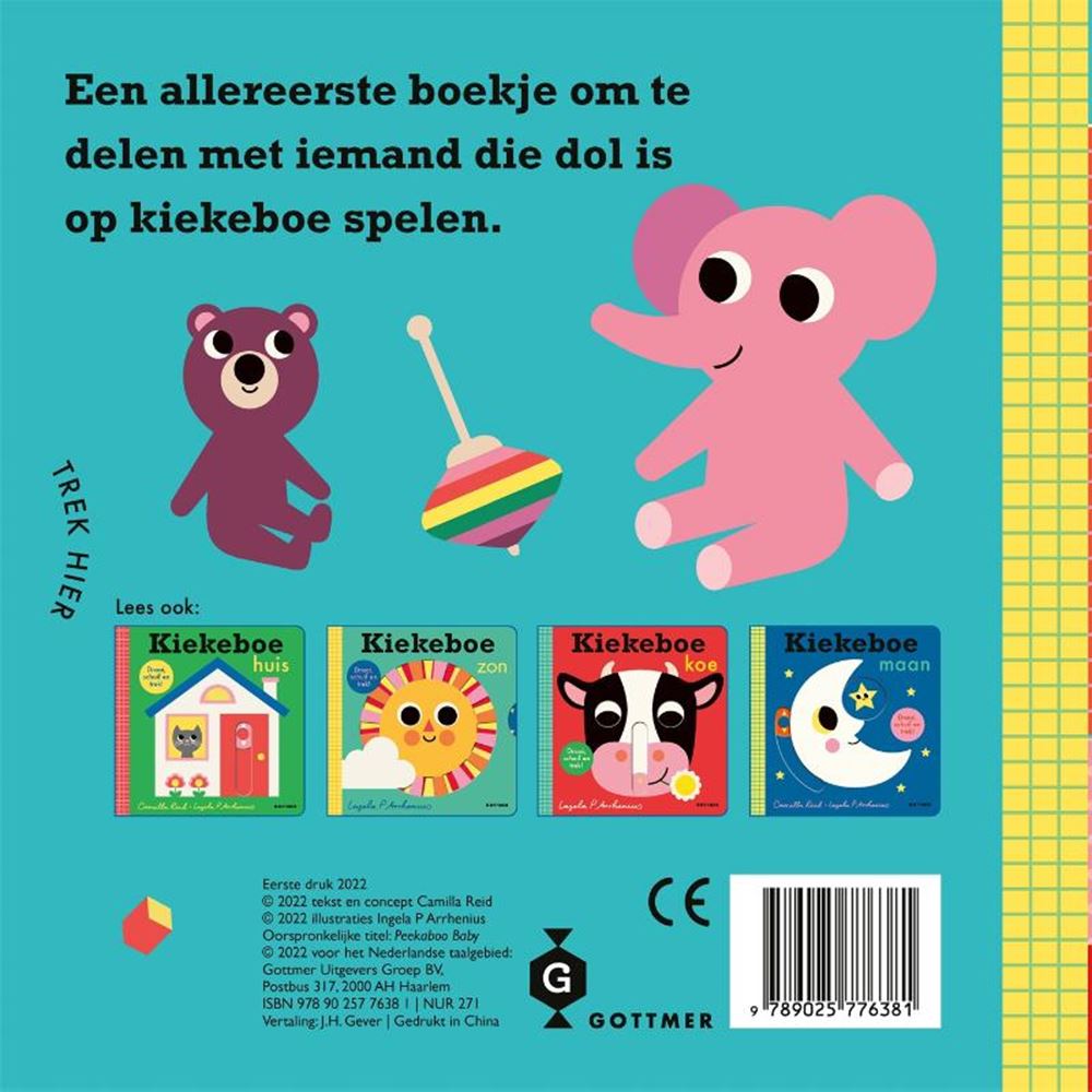 Libretto per bambini peek-a-boo del gruppo editori Gottmer