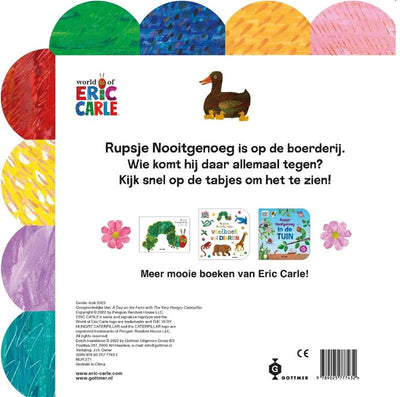 Gottmer uitgevers groep rupsje nooitgenoeg: een dagje op de boer