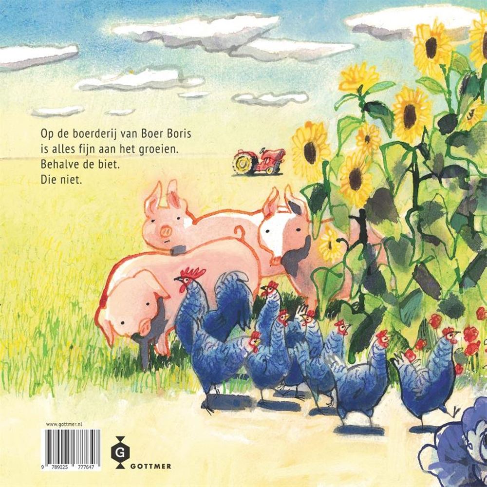 Libro ilustrado del granjero boris y las remolachas del grupo editorial gottmer