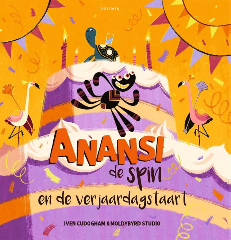 Gruppo editoriale Gottmer anansi il ragno e la torta di compleanno
