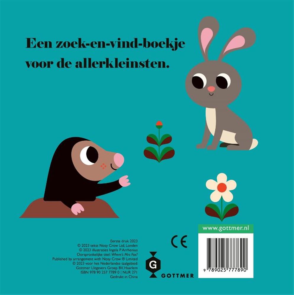 Libro sfogliabile: volpe, dove sei? 2+