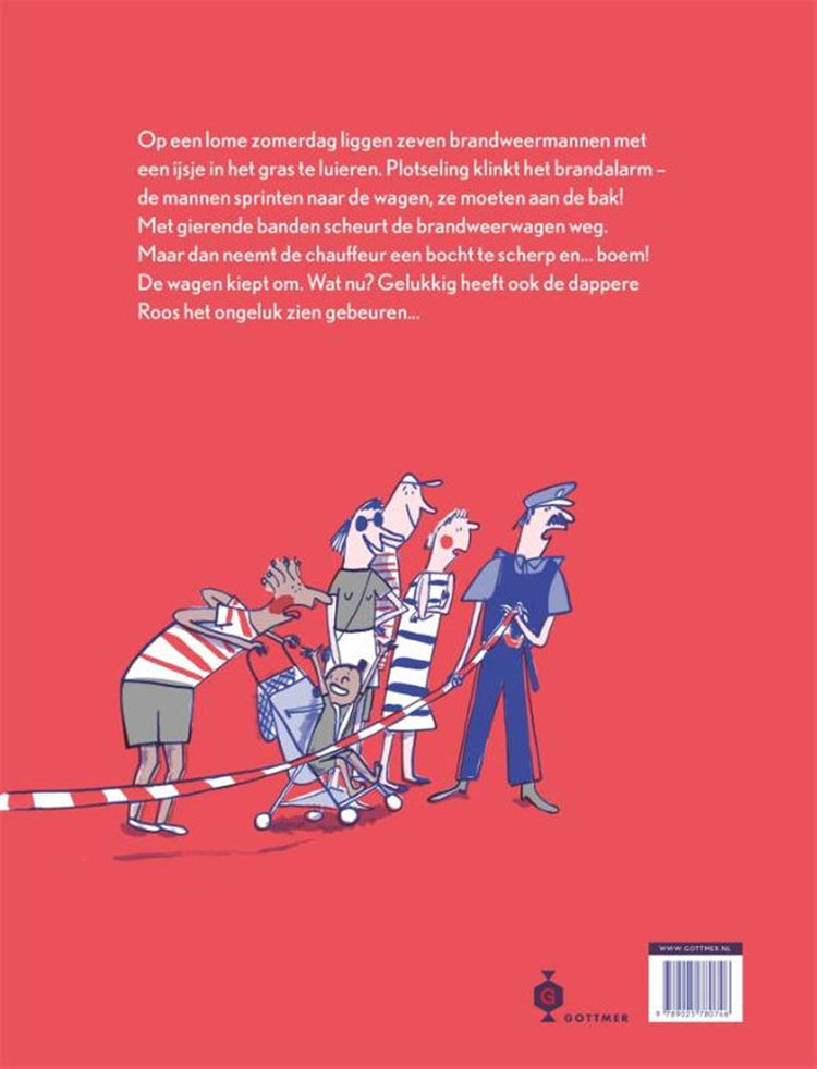Libro illustrato: la rosa salva i vigili del fuoco 4+