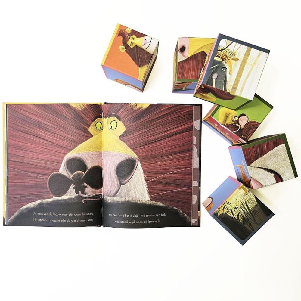 Prenota e blocca il puzzle il leone nel mouse 5