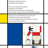 Libro di attività Mondrian. 20+