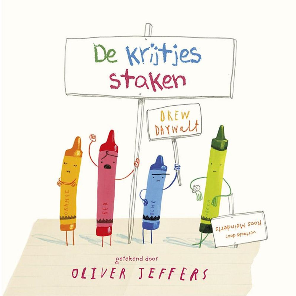 De krijtjes staken. 4+