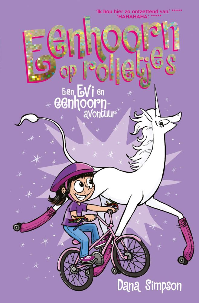 Casa central del libro unicornio sobre ruedas: una aventura de evi y unicornio