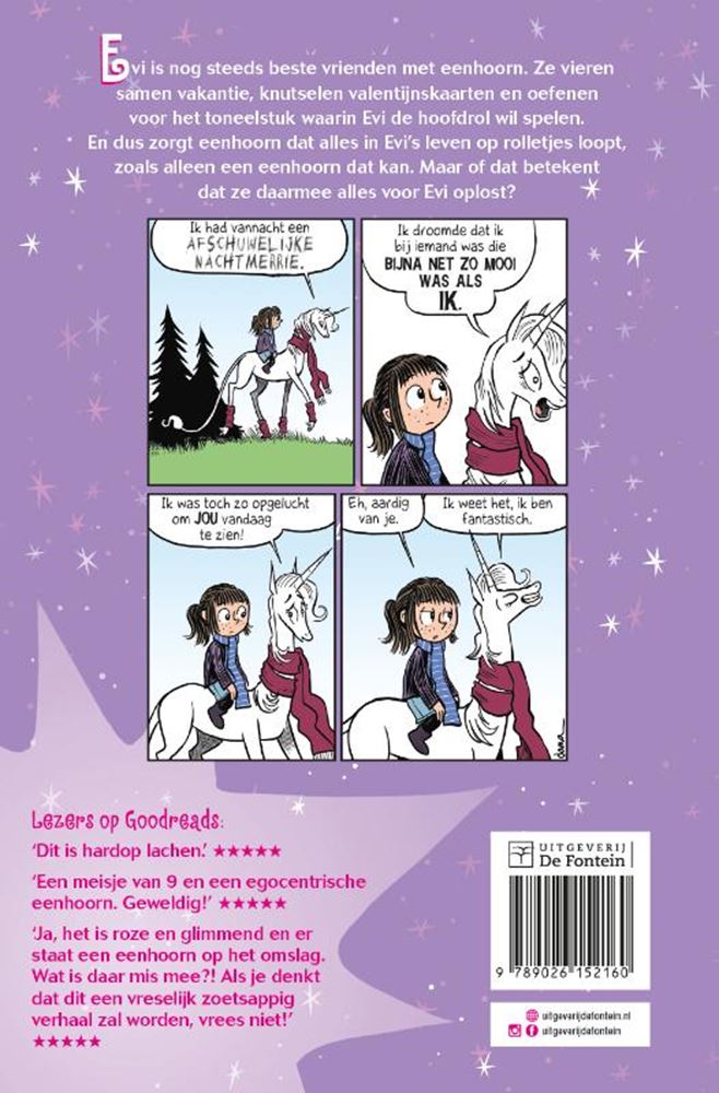 Casa central del libro unicornio sobre ruedas: una aventura de evi y unicornio