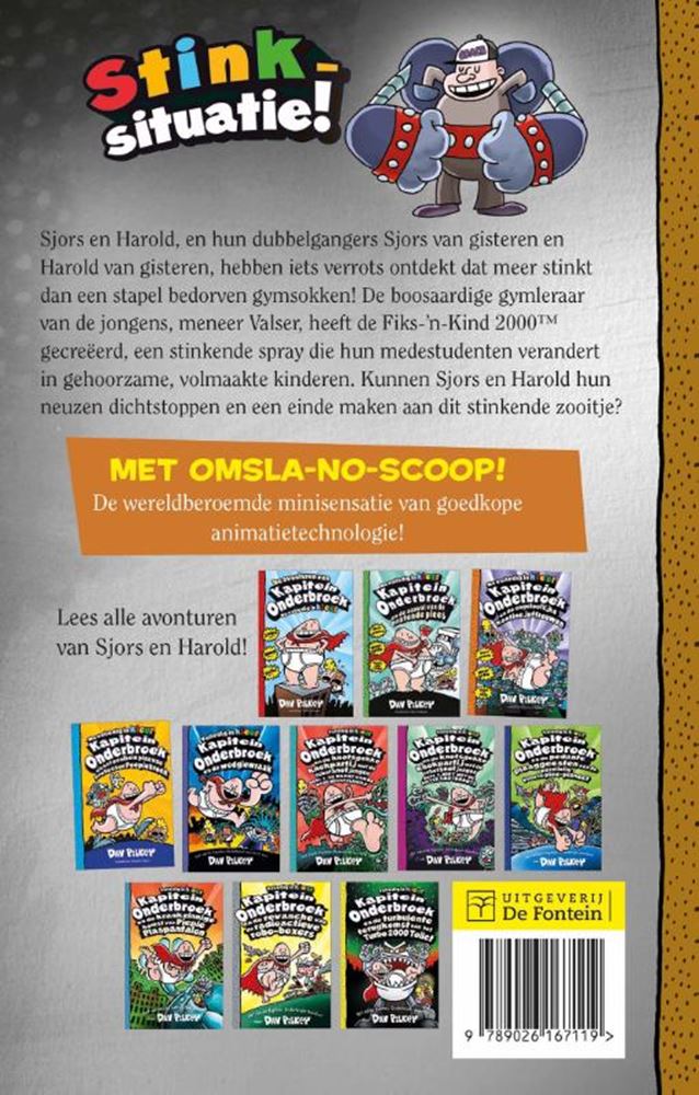 Kapitein onderbroek 12: en de magistrale