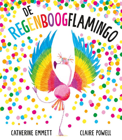 Libro de regenboogflamingo