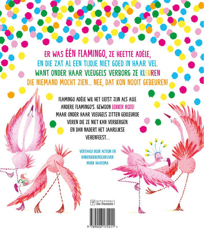 Libro de regenboogflamingo