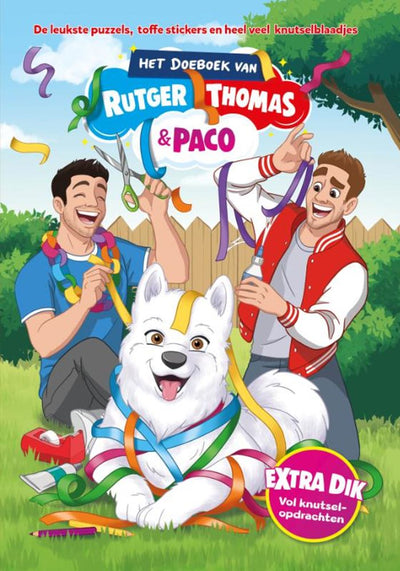 Book Doeboek Rutger, Thomas and Paco