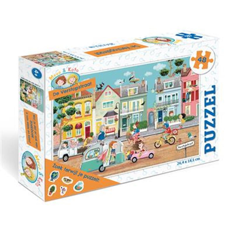Rebo Productions Puzzle The Hideing Street Junior 48 pezzi