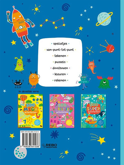500 Libro de actividades frías