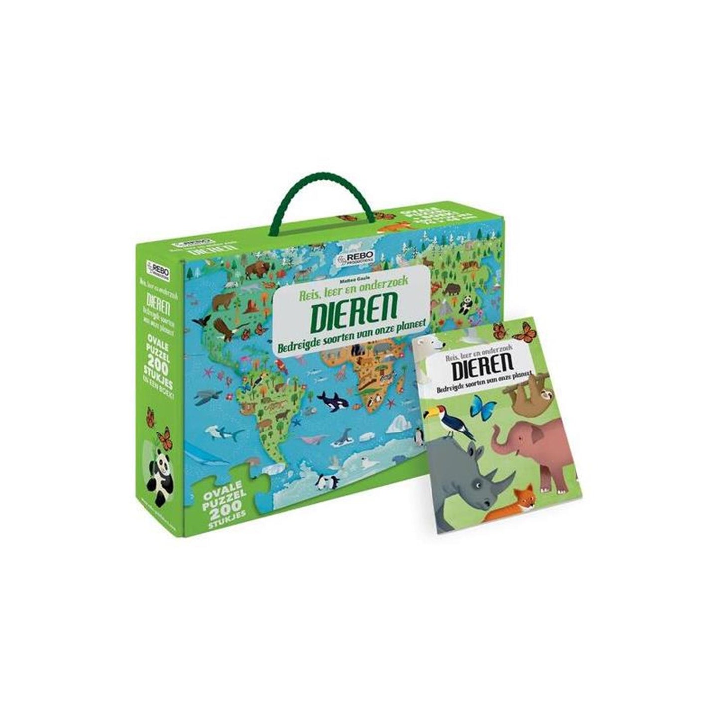 Rebo -editori libri e animali da puzzle