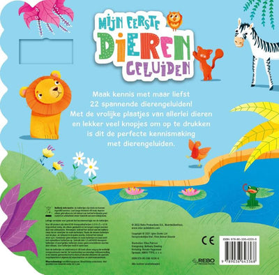 Rebo publishers mijn eerste dierengeluiden. 22 geluiden