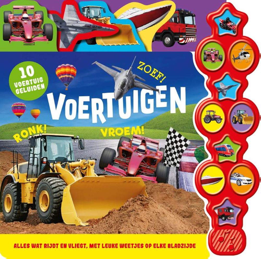 Rebo Publishers Sound book Vehicles