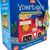 Rebo Publishers Book, Puzzle + 10 Figures Vehicles