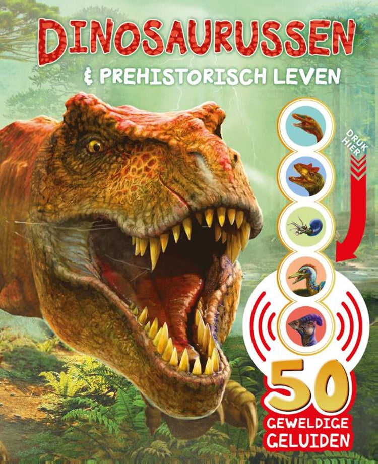 Rebo editori sound book Dinosaurus Prehistorie