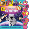 Libro sonoro de la editorial Rebo viaje al espacio