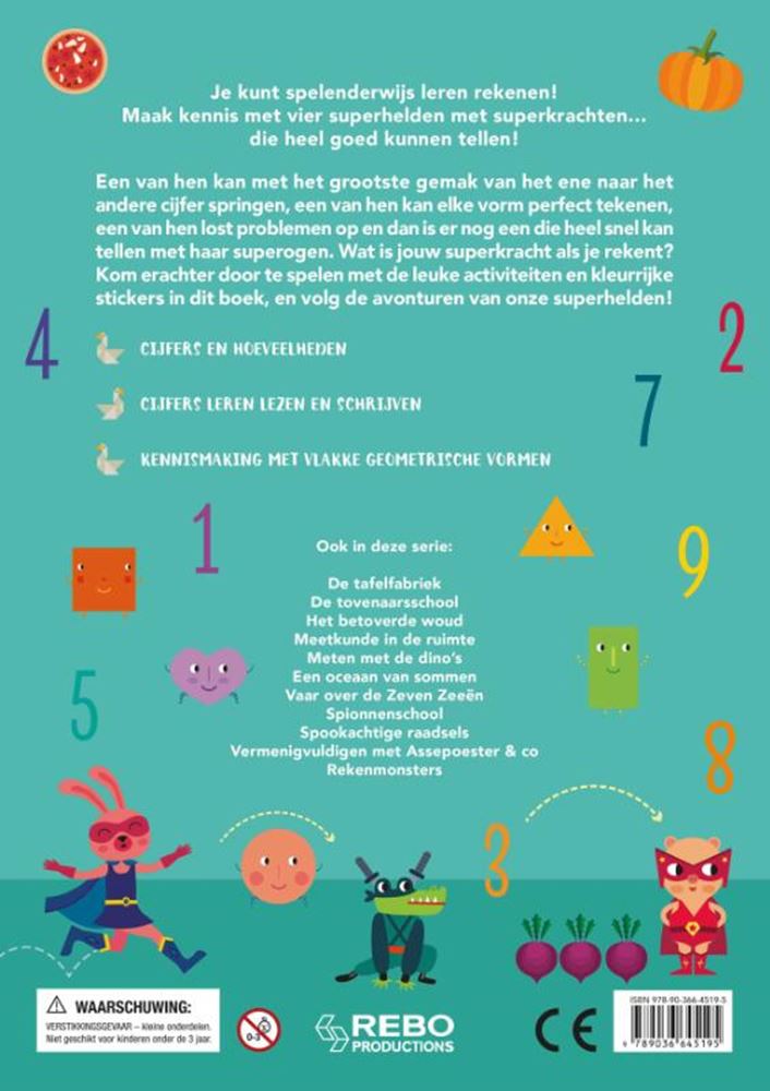Super numbers and cool shapes - become a w