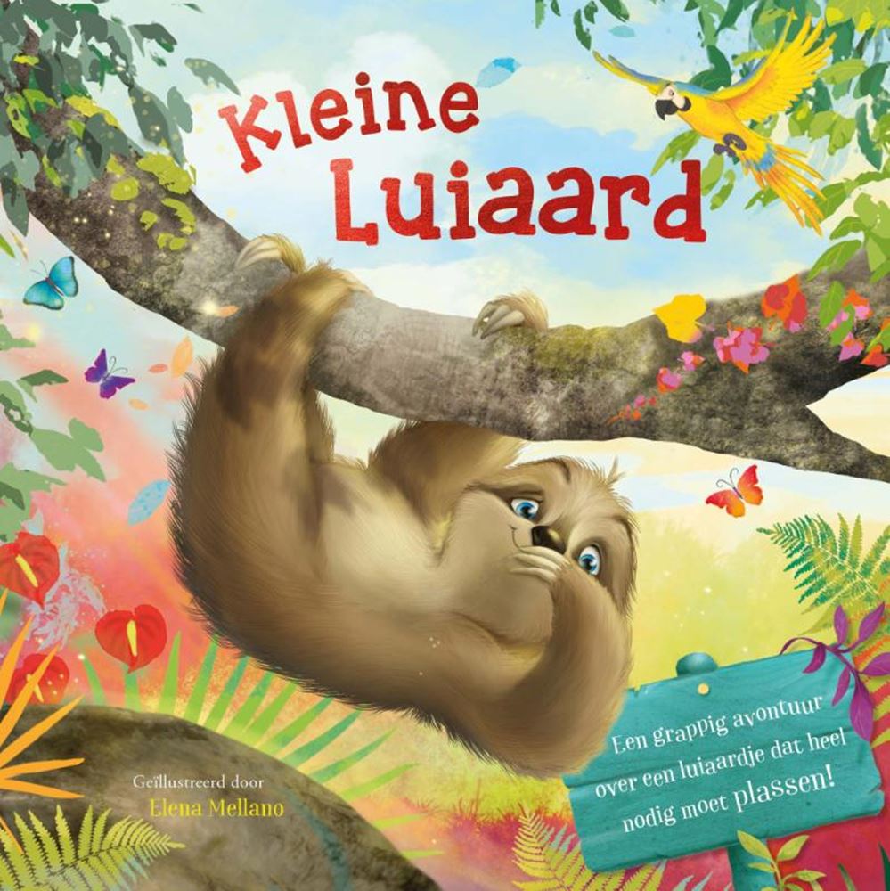 Rebo publishers verhalenboek: kleine luiaard. 2+