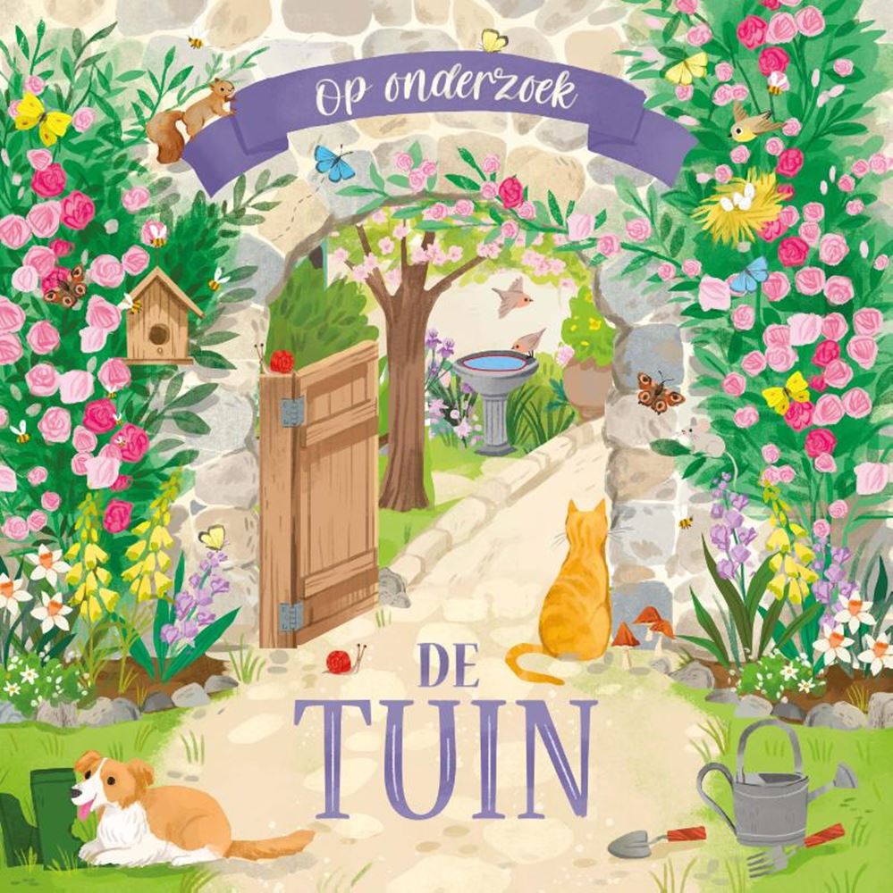 Editorial Rebo el jardín - libro de solapas investigando