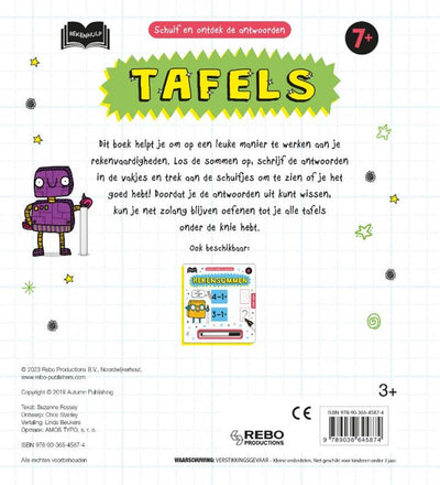 Rebo Publishers Tables Calculation Aid
