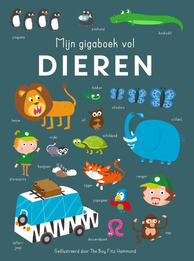 Rebo editores mi libro Giga lleno de animales