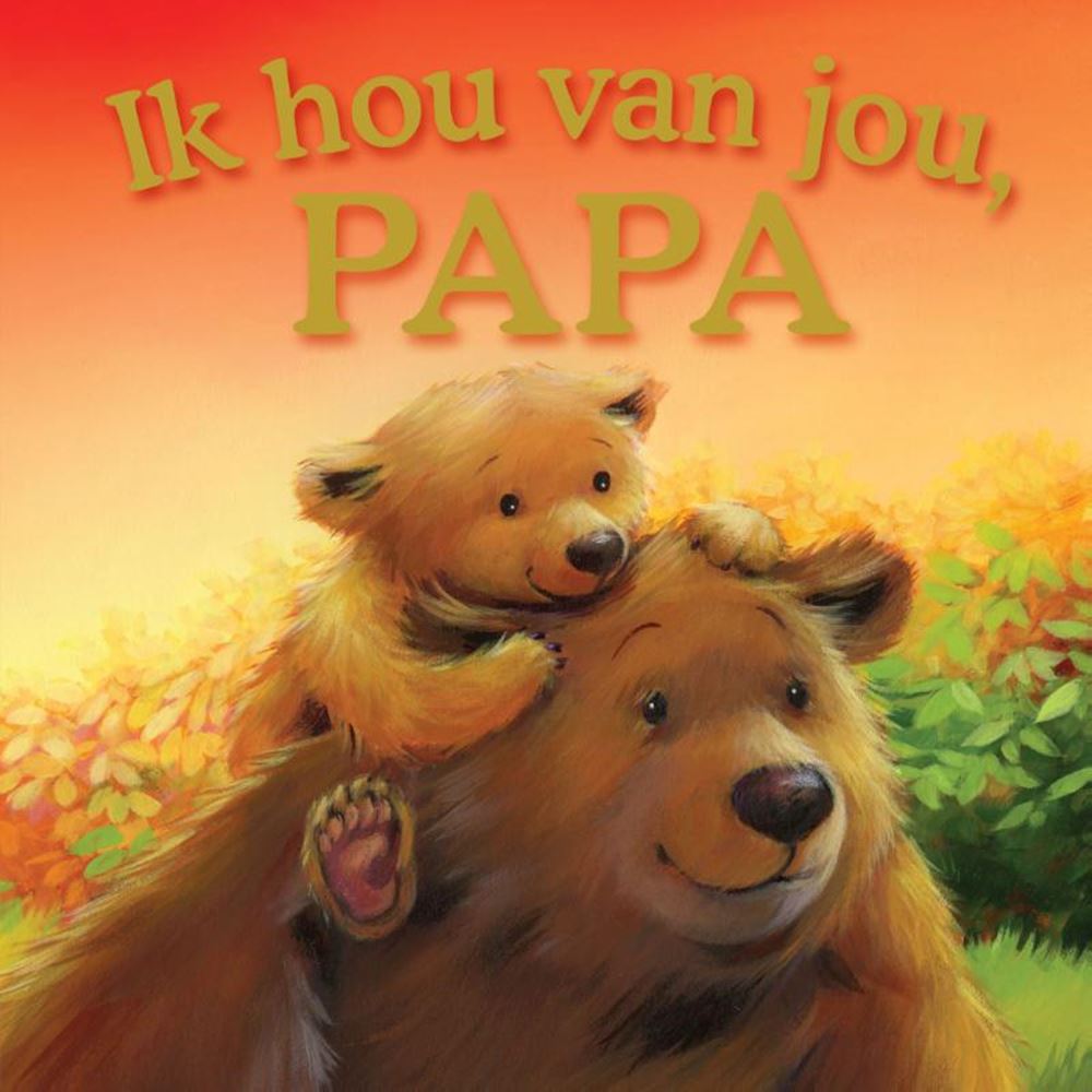 Rebo Publishers Te amo, Libro de cartón de papá