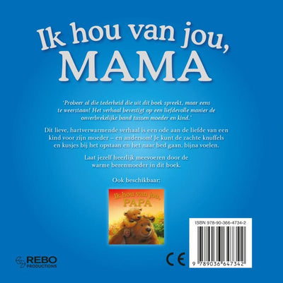 Rebo editori I Love You, Mama Cardboard Book