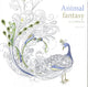 Libro da colorare: fantasia animale per adulti