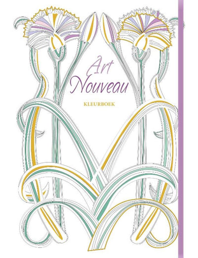 Rebo editori art nouveau - libro da colorare