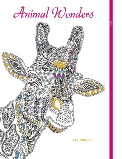Meraviglie animali degli editori Rebo - libro da colorare