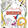 Libro da colorare animali senza marchio senza marchio - libro - educativo con illustrazioni di animali